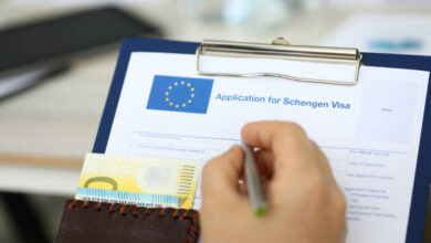 استخراج تأشيرة شنغن